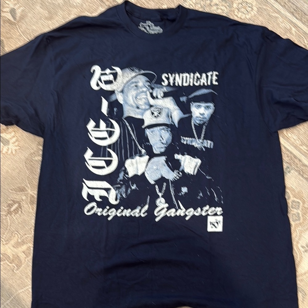 NWOT ICE T Men's Black Graphic T-Shirt sz xl